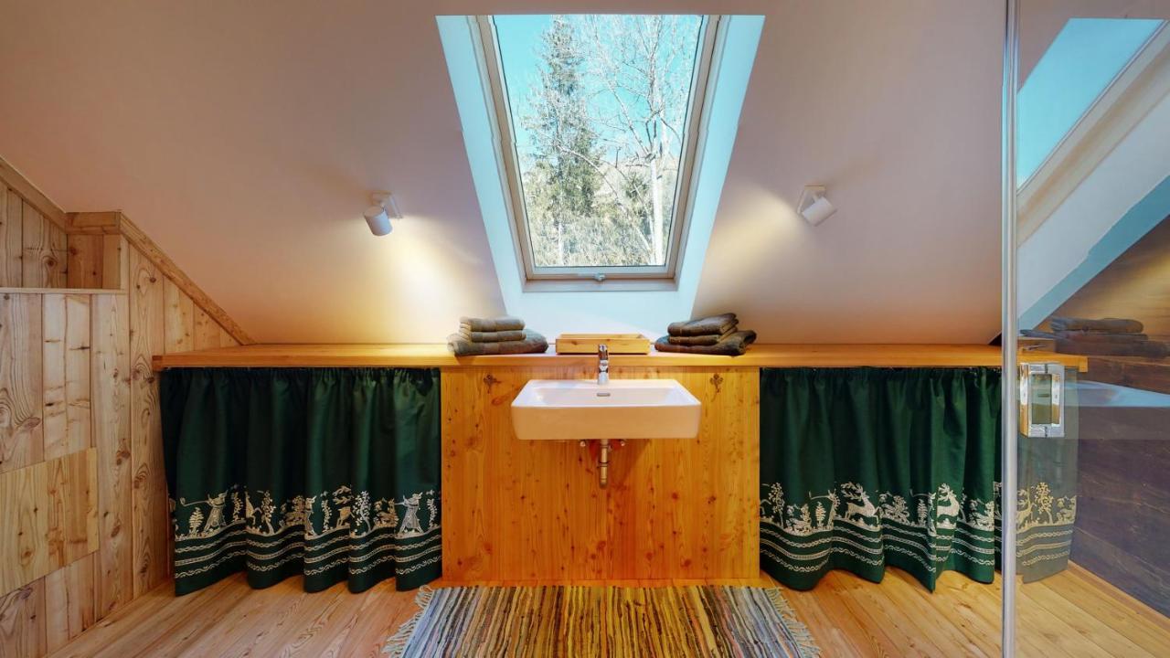 Charmante Gaestewohnung In Altem Bauernhaus In Alpiner Alleinlage Stanz Im Murztal Bagian luar foto