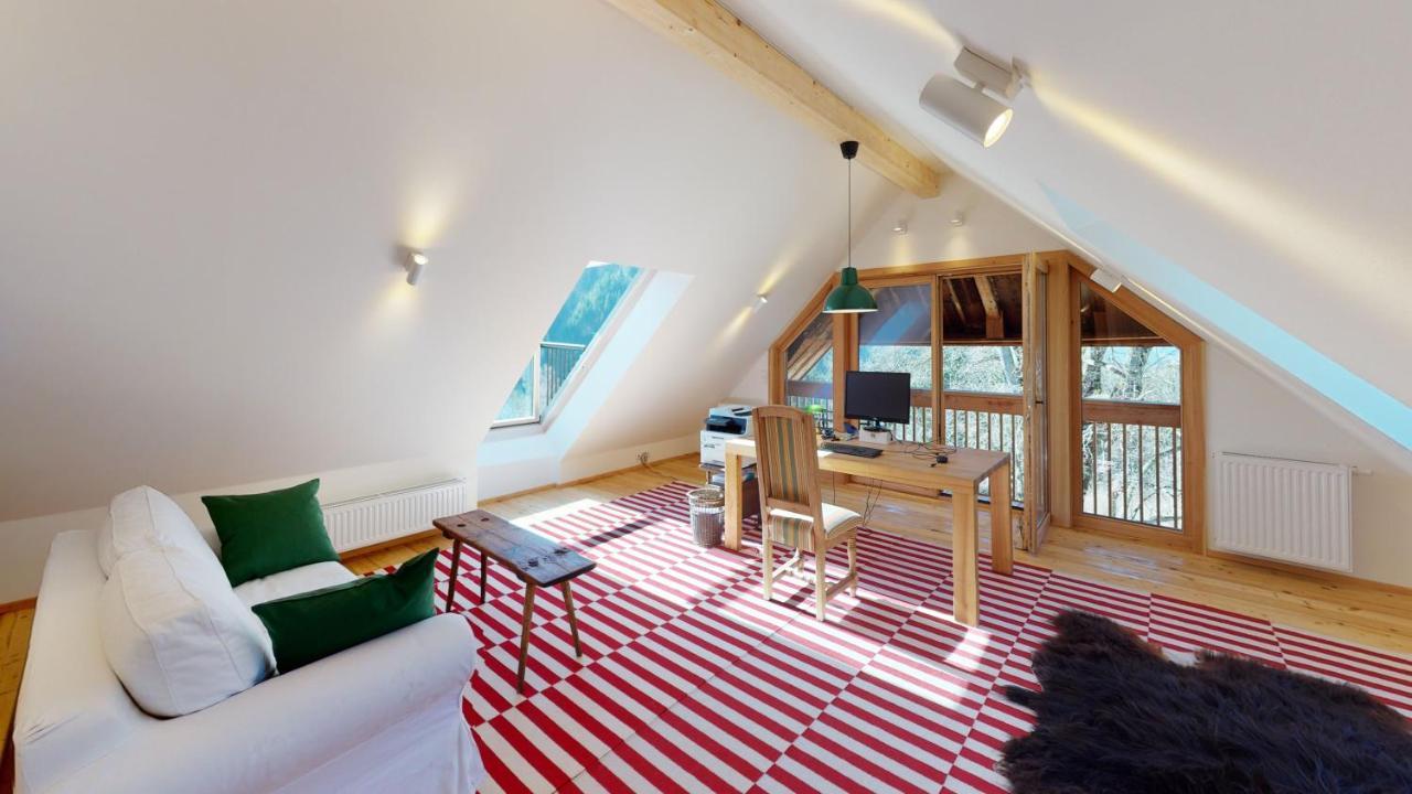 Charmante Gaestewohnung In Altem Bauernhaus In Alpiner Alleinlage Stanz Im Murztal Bagian luar foto