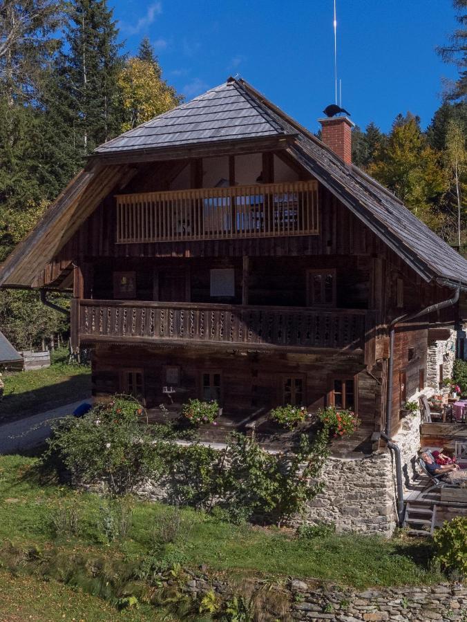 Charmante Gaestewohnung In Altem Bauernhaus In Alpiner Alleinlage Stanz Im Murztal Bagian luar foto