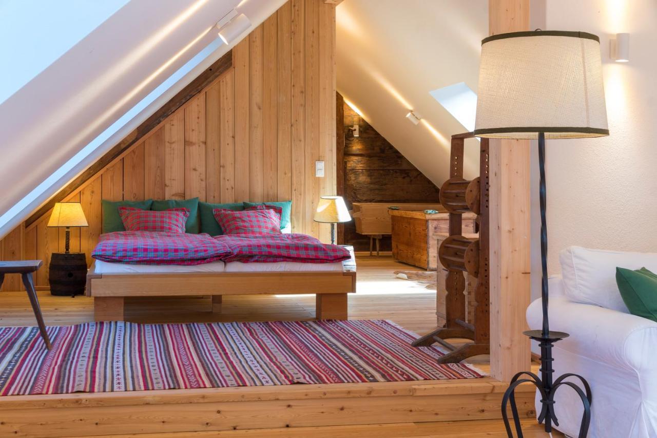 Charmante Gaestewohnung In Altem Bauernhaus In Alpiner Alleinlage Stanz Im Murztal Bagian luar foto