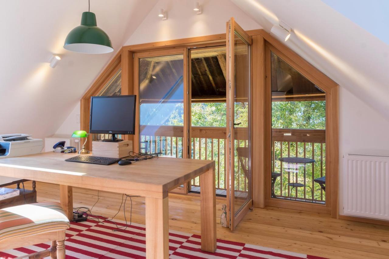 Charmante Gaestewohnung In Altem Bauernhaus In Alpiner Alleinlage Stanz Im Murztal Bagian luar foto