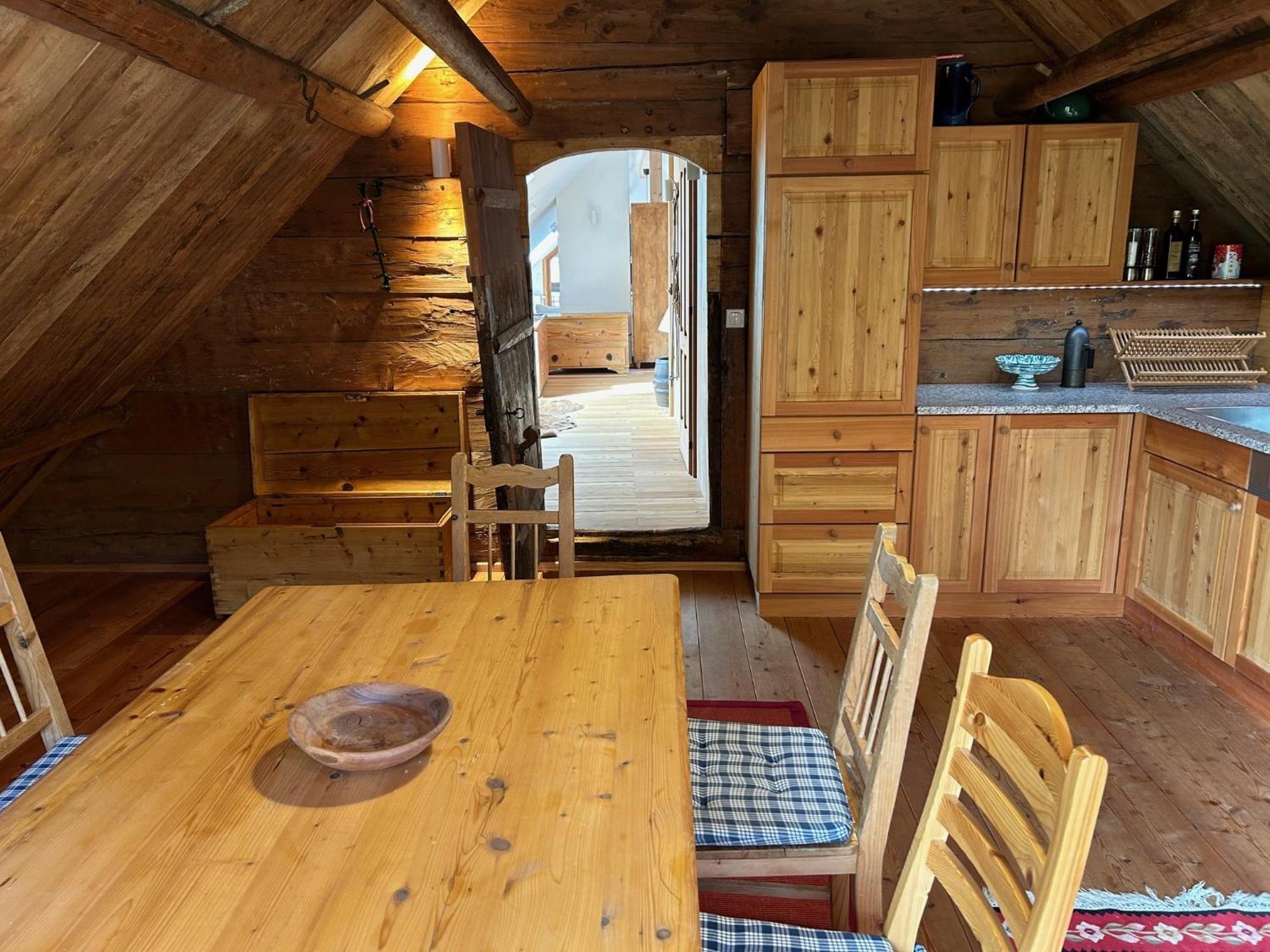 Charmante Gaestewohnung In Altem Bauernhaus In Alpiner Alleinlage Stanz Im Murztal Bagian luar foto