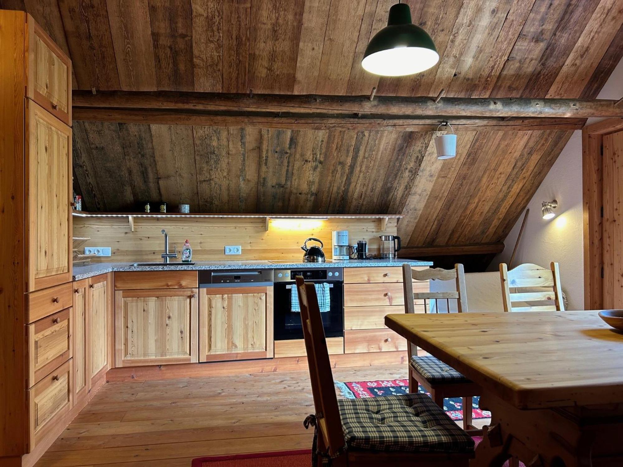 Charmante Gaestewohnung In Altem Bauernhaus In Alpiner Alleinlage Stanz Im Murztal Bagian luar foto