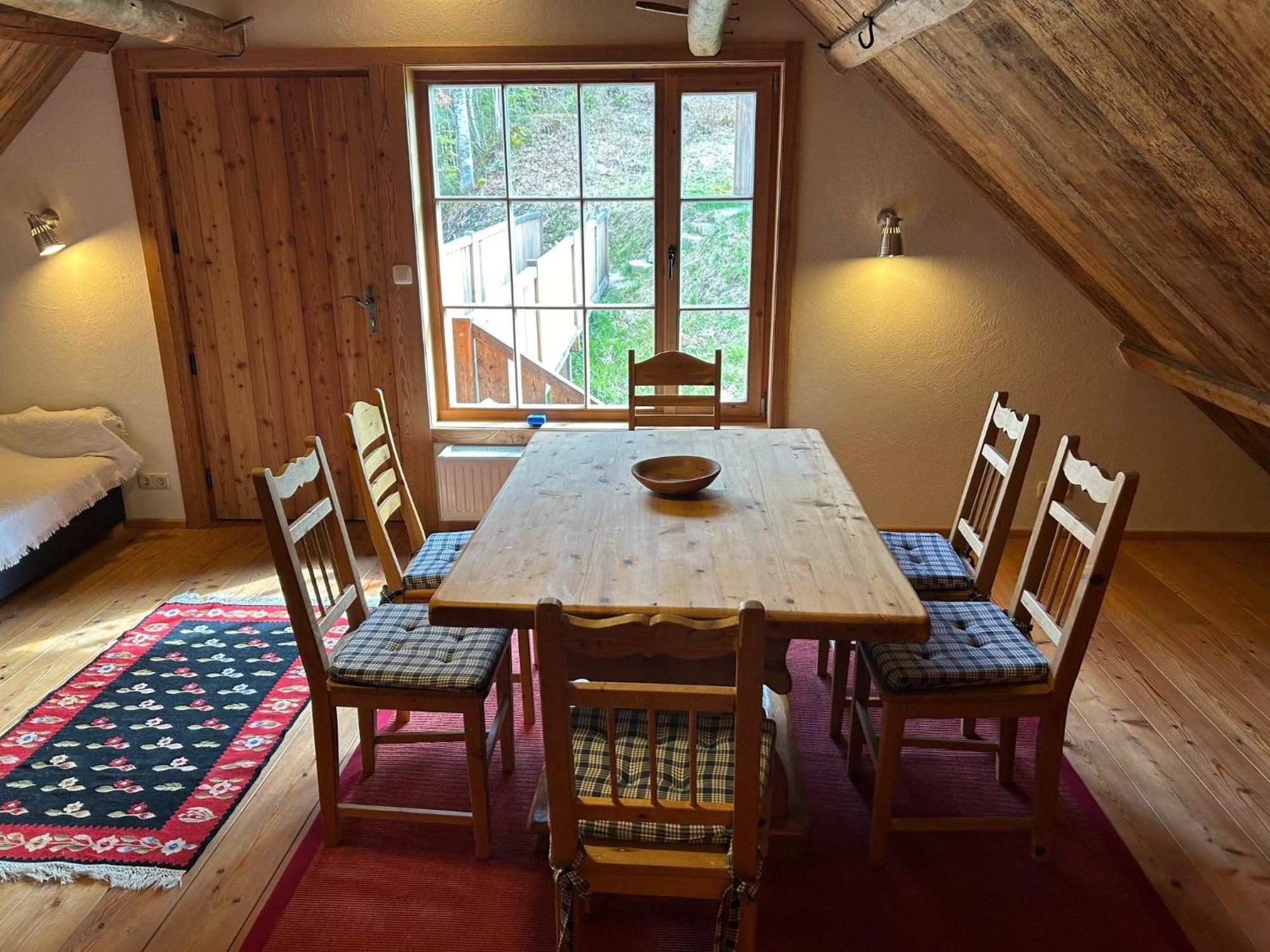Charmante Gaestewohnung In Altem Bauernhaus In Alpiner Alleinlage Stanz Im Murztal Bagian luar foto